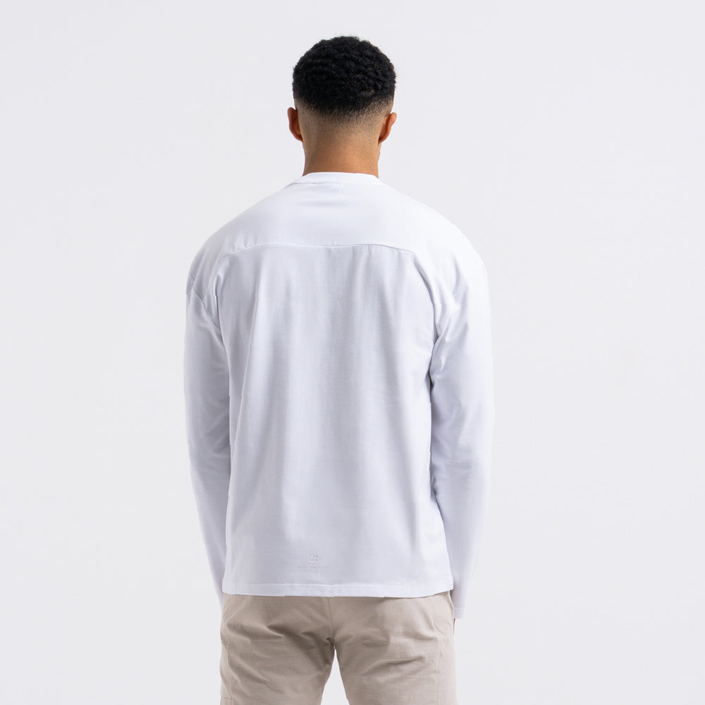 Barella Longe Sleeve T-Shirt - White