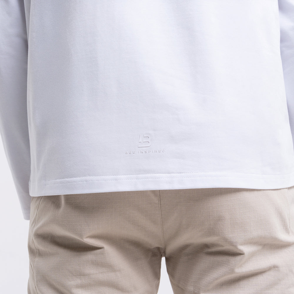 Barella Longe Sleeve T-Shirt - White