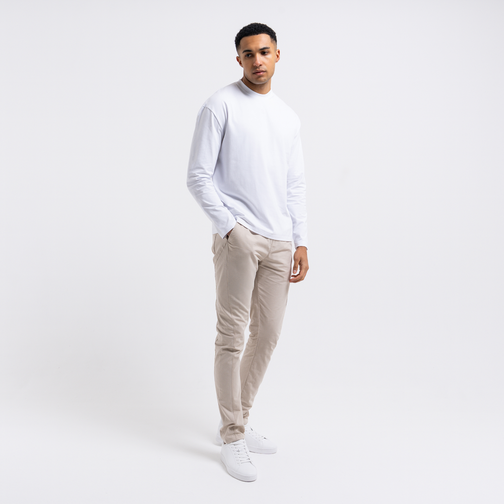 Barella Longe Sleeve T-Shirt - White