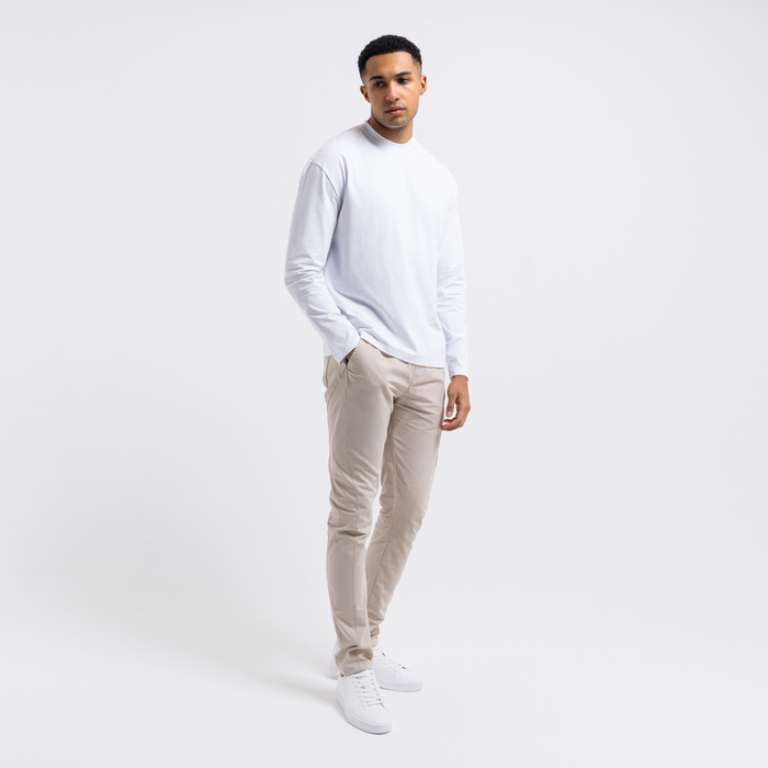 Barella Longe Sleeve T-Shirt - White