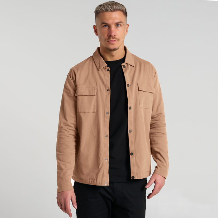 Perez Overshirt - Taupe