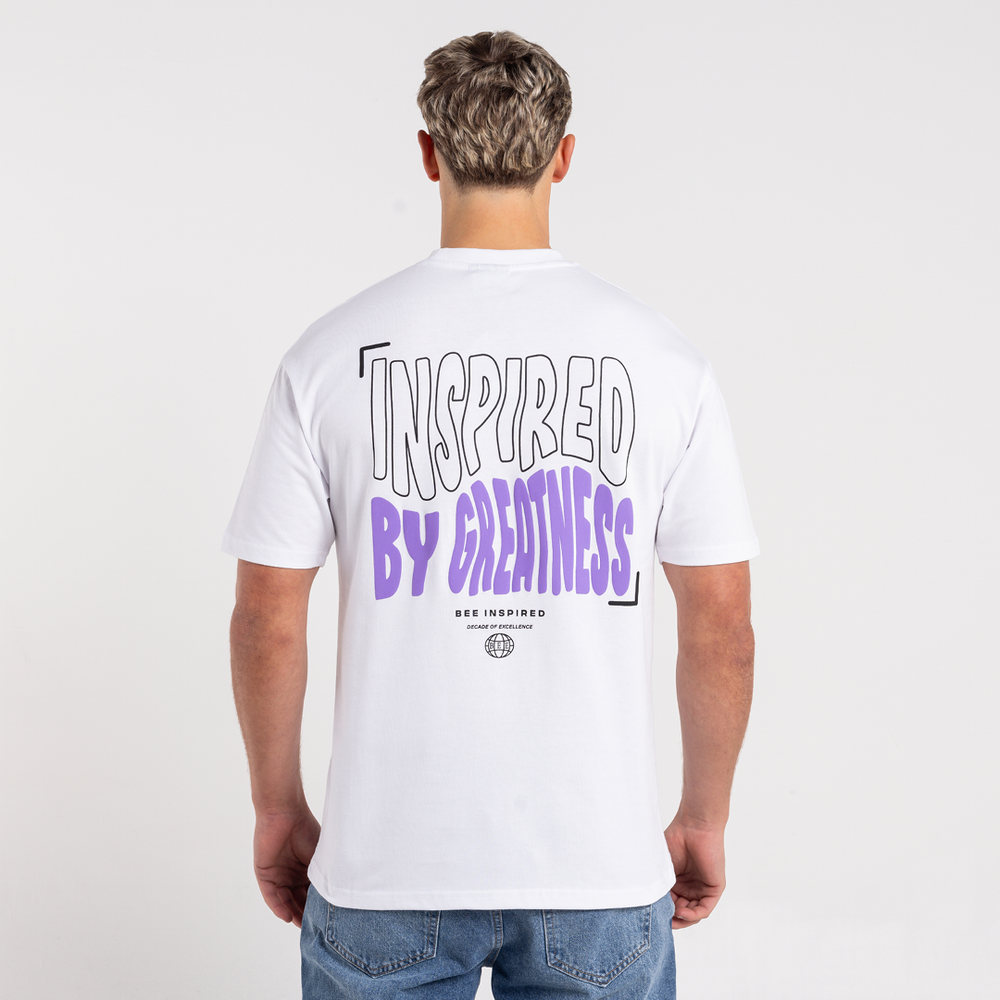 Aguirre T-Shirt - White/Purple