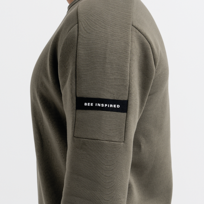 Hartley Crew Sweater - Khaki