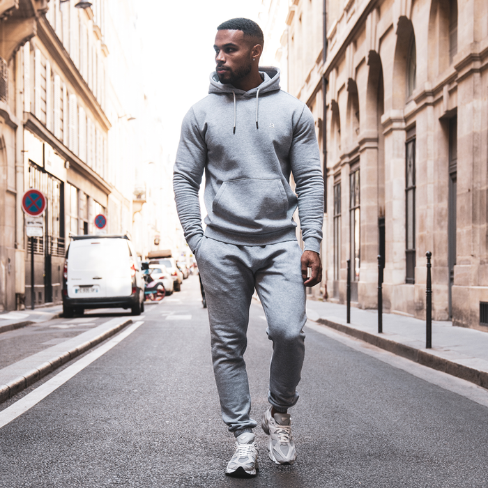 Signature Hoodie - Grey Marl