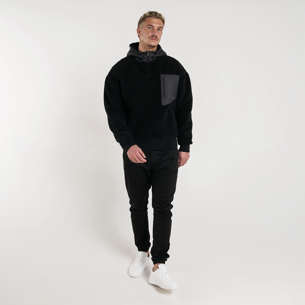 Marchetti 1/4 Zip - Black