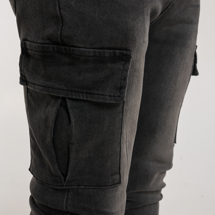 Muric Slim Fit Jeans - Washed Black