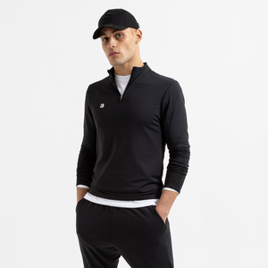 Signature Sports 1/4 Zip - Black